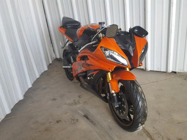 JYARJ16E69A011715 - 2009 YAMAHA YZFR6 ORANGE photo 1