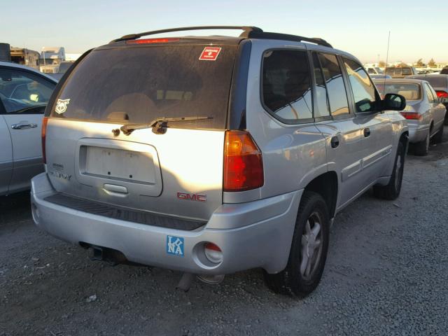 1GKDS13S342442221 - 2004 GMC ENVOY SILVER photo 4