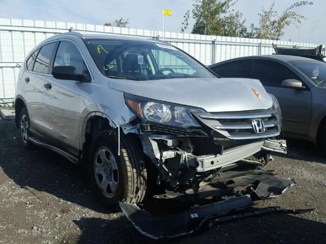 2HKRM3H38EH000429 - 2014 HONDA CR-V LX SILVER photo 1