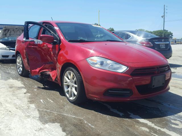 1C3CDFBA4DD316708 - 2013 DODGE DART SXT RED photo 1