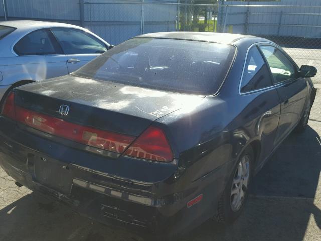 1HGCG22581A009023 - 2001 HONDA ACCORD EX BLACK photo 4