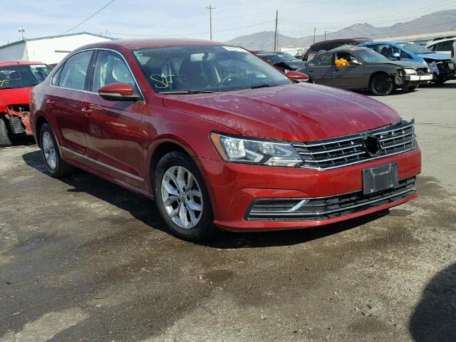 1VWAT7A32GC038316 - 2016 VOLKSWAGEN PASSAT S წითელი ფოტო 1