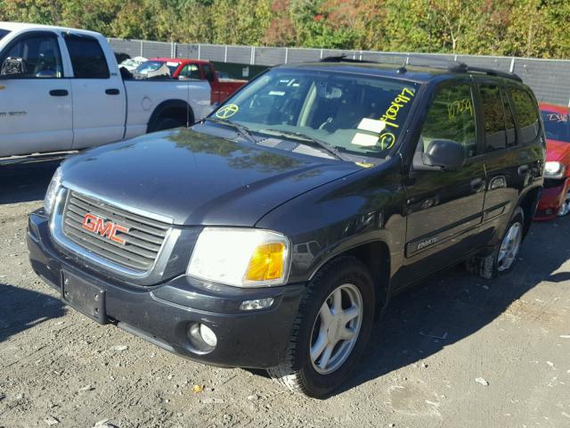 1GKDT13S352178786 - 2005 GMC ENVOY BLUE photo 2