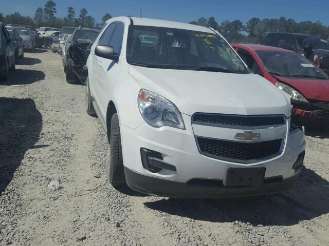 2GNALAEK6F1156270 - 2015 CHEVROLET EQUINOX LS WHITE photo 1