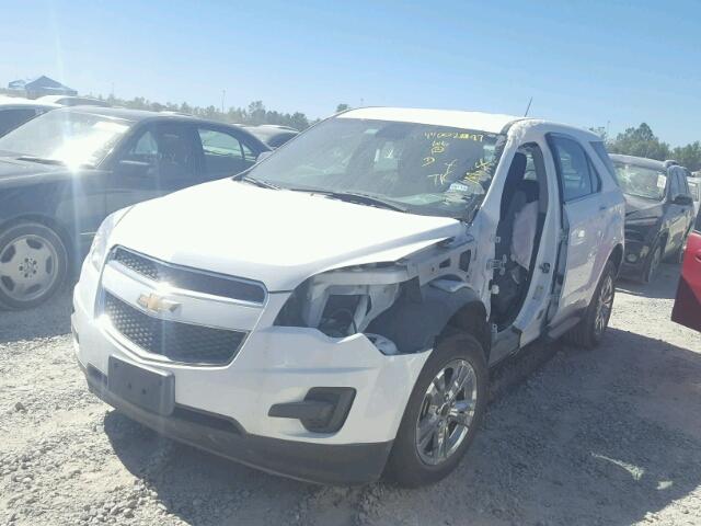 2GNALAEK6F1156270 - 2015 CHEVROLET EQUINOX LS WHITE photo 2