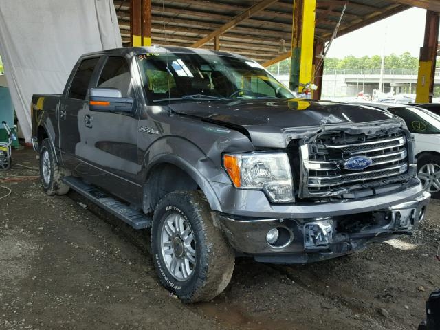1FTFW1EF6DFB39113 - 2013 FORD F-150 CHARCOAL photo 1