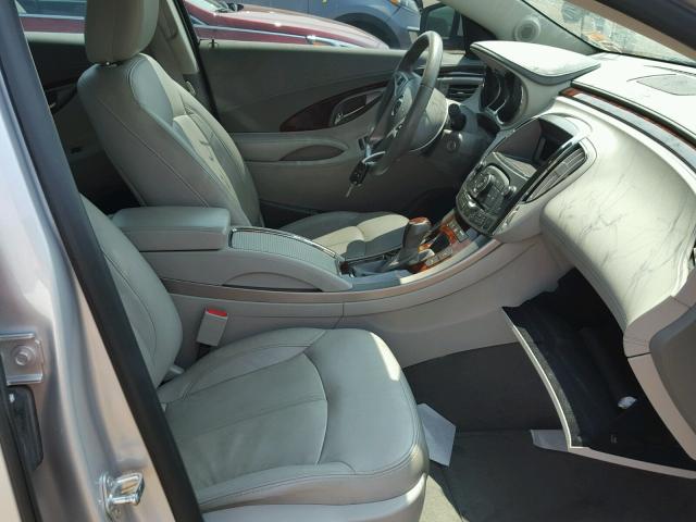 1G4GD5E35CF131554 - 2012 BUICK LACROSSE P SILVER photo 5
