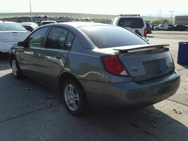 1G8AJ52FX5Z172193 - 2005 SATURN ION LEVEL GRAY photo 3