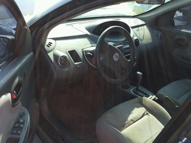 1G8AJ52FX5Z172193 - 2005 SATURN ION LEVEL GRAY photo 9