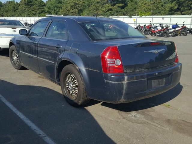 2C3LA43R08H172262 - 2008 CHRYSLER 300 LX BLUE photo 3