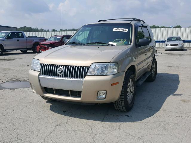 4M2CU97117KJ13162 - 2007 MERCURY MARINER PR GOLD photo 2