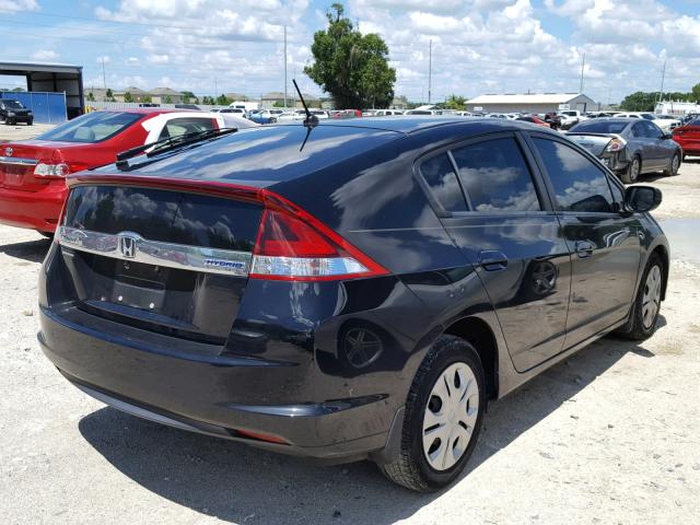 JHMZE2H30ES003218 - 2014 HONDA INSIGHT BLACK photo 4