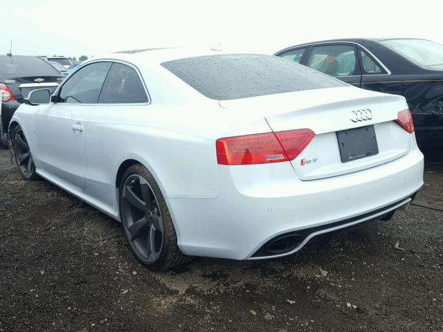 WUAC6AFR3EA901620 - 2014 AUDI RS5 WHITE photo 3