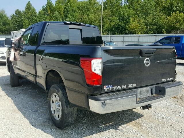 1N6AA1C37HN558470 - 2017 NISSAN TITAN XD S BLACK photo 3