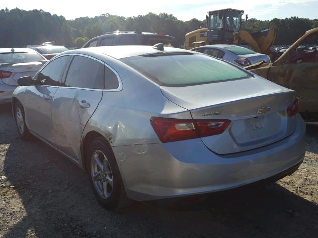 1G1ZB5ST7GF336394 - 2016 CHEVROLET MALIBU LS Gümüş foto 3