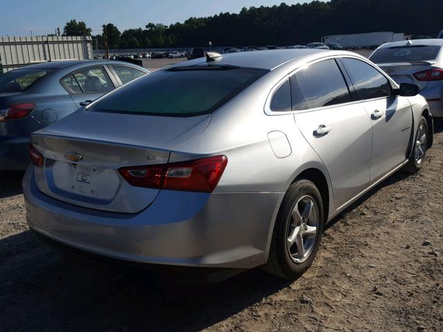 1G1ZB5ST7GF336394 - 2016 CHEVROLET MALIBU LS Gümüş foto 4