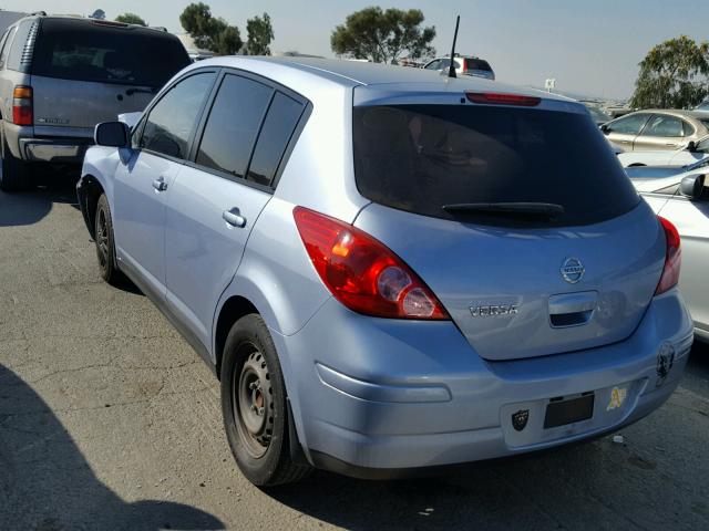 3N1BC13E29L454198 - 2009 NISSAN VERSA S TURQUOISE photo 3