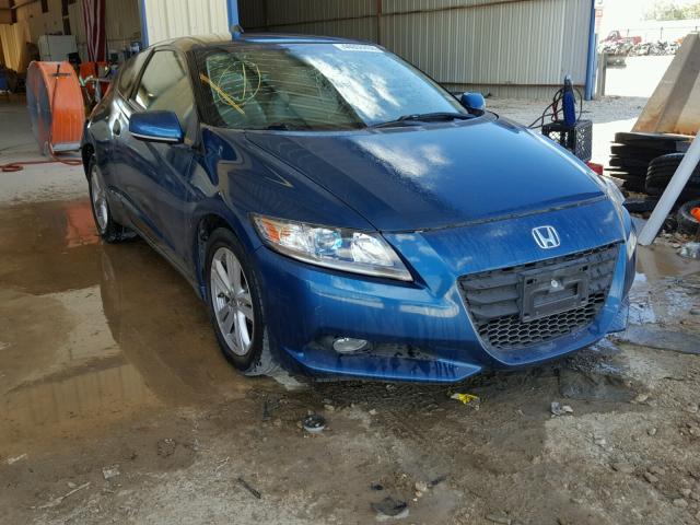 JHMZF1D6XBS003228 - 2011 HONDA CR-Z EX BLUE photo 1