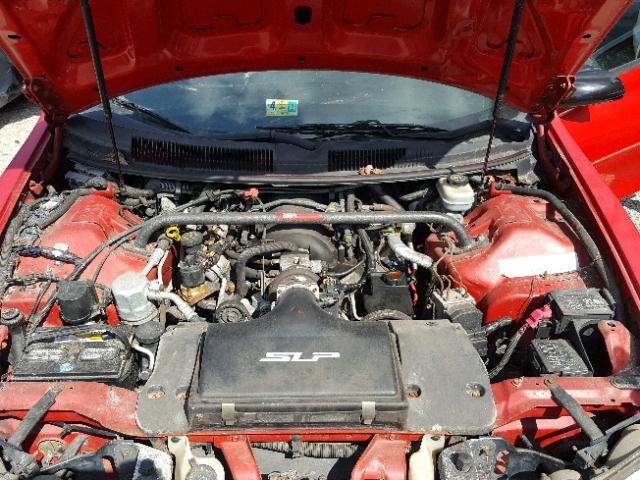 2G1FP22G1W2124662 - 1998 CHEVROLET CAMARO Z28 RED photo 7