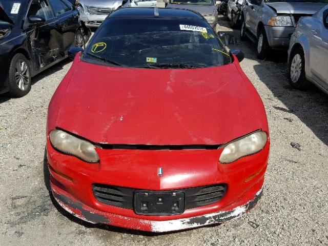 2G1FP22G1W2124662 - 1998 CHEVROLET CAMARO Z28 RED photo 9