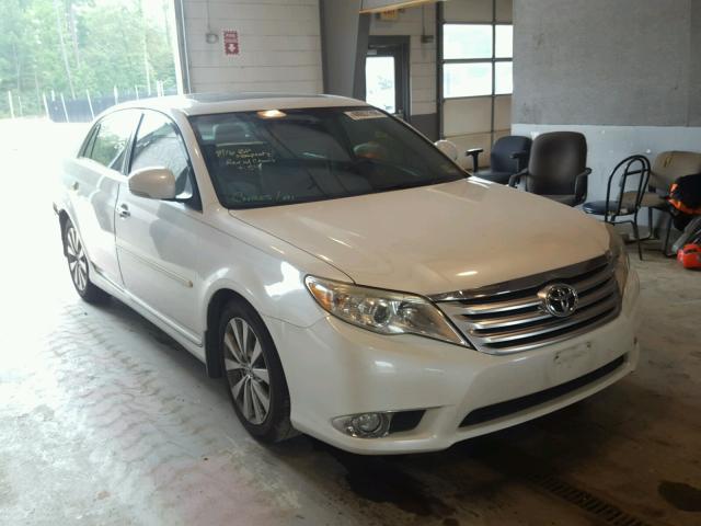 4T1BK3DB7BU429787 - 2011 TOYOTA AVALON BAS WHITE photo 1