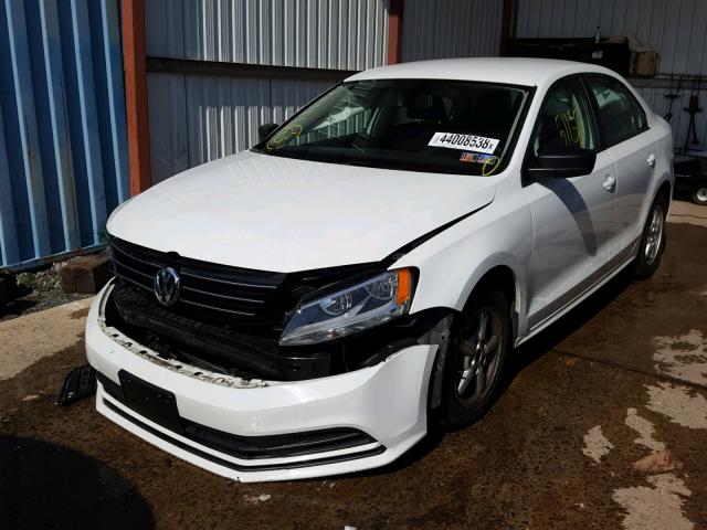 3VW2K7AJ4FM300792 - 2015 VOLKSWAGEN JETTA BASE 白色 照片 2
