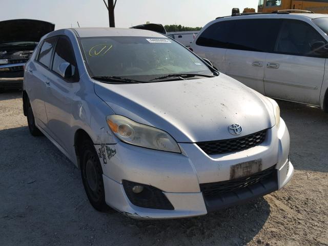 2T1KU40E59C146042 - 2009 TOYOTA COROLLA MA SILVER photo 1