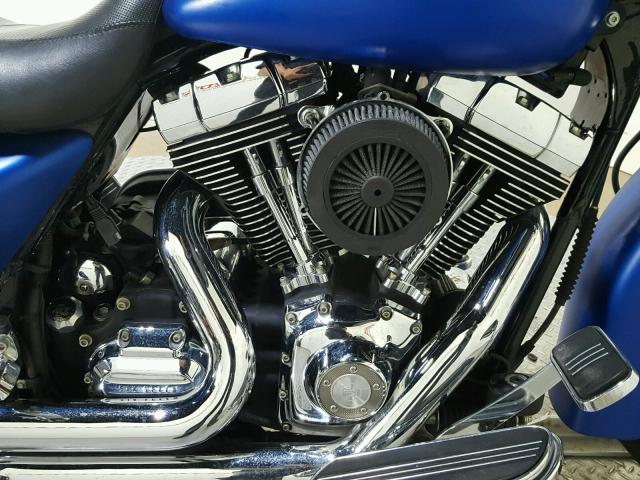 1HD1KB4137Y624527 - 2007 HARLEY-DAVIDSON FLHX BLUE photo 11