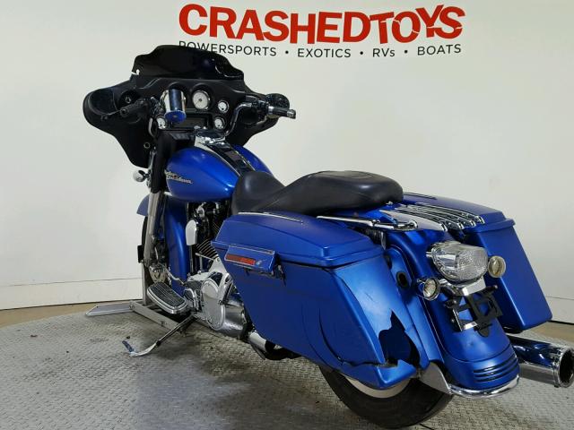 1HD1KB4137Y624527 - 2007 HARLEY-DAVIDSON FLHX BLUE photo 6