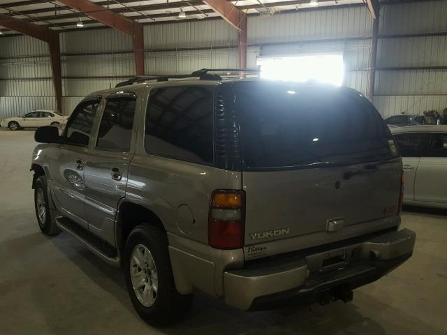 1GKEK63U82J270953 - 2002 GMC DENALI BEIGE photo 3