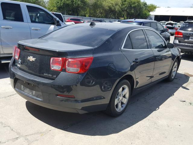 1G11B5SL0EF213482 - 2014 CHEVROLET MALIBU LS შავი ფოტო 4