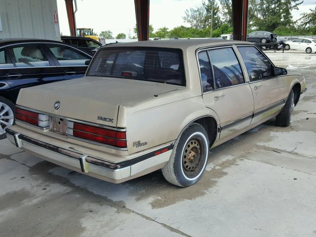 1G4CW54C3L1636063 - 1990 BUICK ELECTRA PA GOLD photo 4