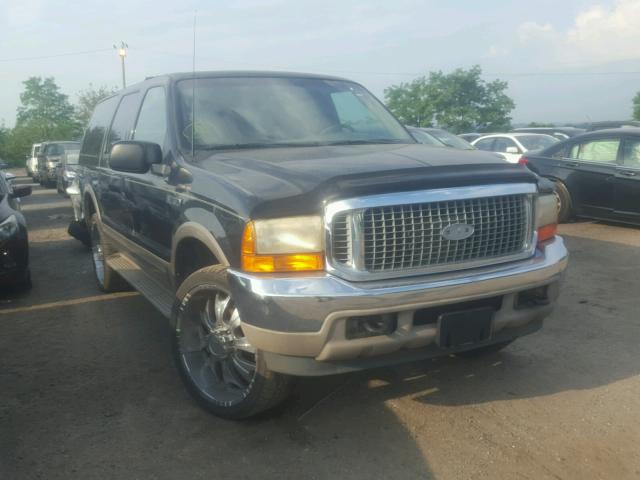 1FMNU43S9YEE16105 - 2000 FORD EXCURSION GREEN photo 1