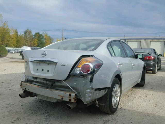 1N4AL2AP6AN429608 - 2010 NISSAN ALTIMA BAS SILVER photo 4