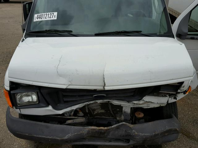 1FDXE45F23HA72792 - 2003 FORD ECONOLINE WHITE photo 7