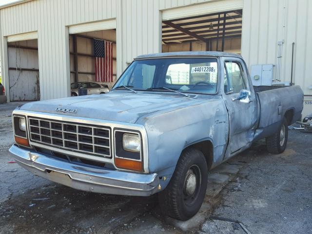 1B7GD14TXDS415849 - 1983 DODGE D-SERIES D GRAY photo 2