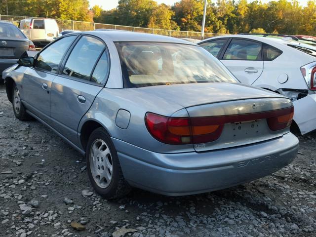 1G8ZK52792Z115830 - 2002 SATURN SL2 BLUE photo 3