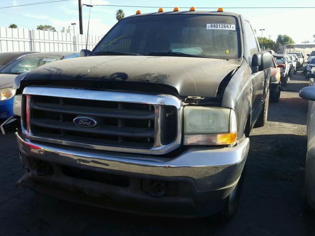 1FTNX20F32EC96803 - 2002 FORD F250 SUPER BLACK photo 2