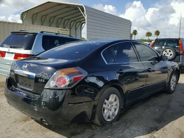 1N4AL2APXCN570958 - 2012 NISSAN ALTIMA BAS BLACK photo 4