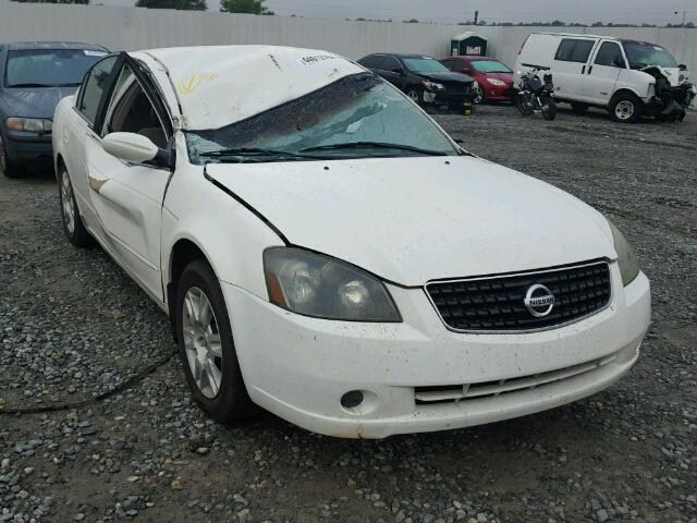 1N4AL11D65C349033 - 2005 NISSAN ALTIMA S WHITE photo 1