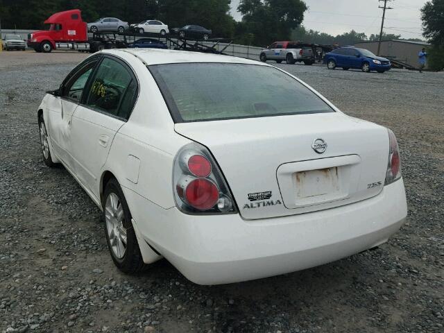 1N4AL11D65C349033 - 2005 NISSAN ALTIMA S WHITE photo 3