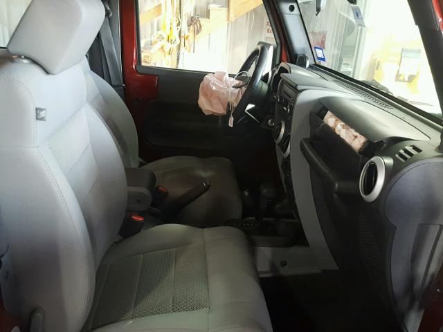 1J4FA54169L717189 - 2009 JEEP WRANGLER S 红色 照片 5