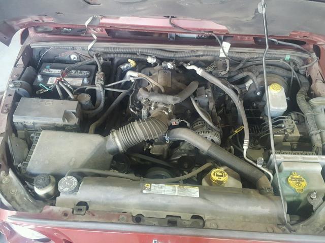 1J4FA54169L717189 - 2009 JEEP WRANGLER S 红色 照片 7