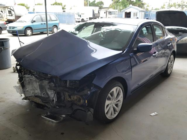 19UDE2F77GA007293 - 2016 ACURA ILX PREMIU BLUE photo 2