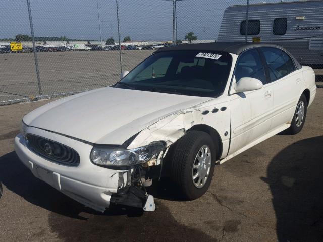 1G4HP52K144101813 - 2004 BUICK LESABRE CU WHITE photo 2