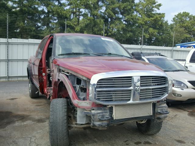 3D7KS29A68G243576 - 2008 DODGE RAM 2500 MAROON photo 1