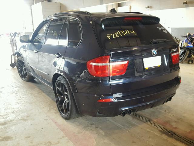 5YMGY0C57ALK25327 - 2010 BMW X5 M BLACK photo 3