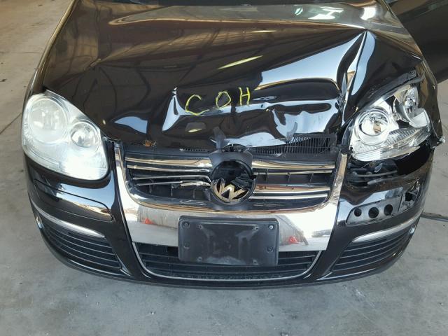 3VWRZ71K18M110230 - 2008 VOLKSWAGEN JETTA SE BLACK photo 7