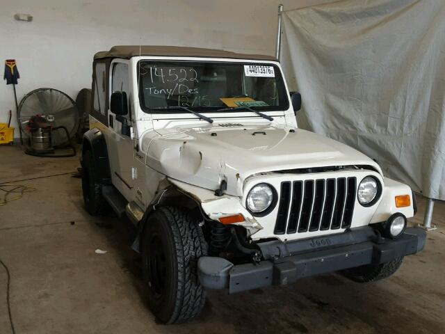 1J4FA49S24P719681 - 2004 JEEP WRANGLER S WHITE photo 10