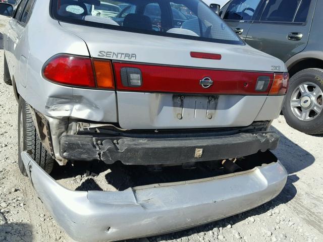 3N1AB41D7XL087094 - 1999 NISSAN SENTRA BAS SILVER photo 9